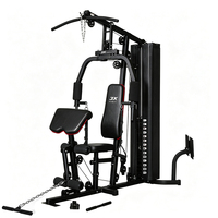 Équipement de musculation, machine de gym, système de gym à domicile avec deux blocs de poids et support technique après-vente
