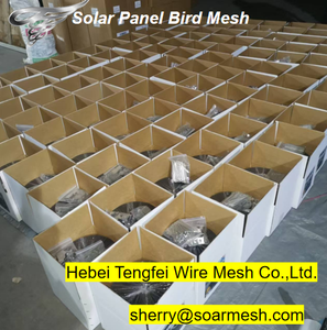 Bảng điều khiển năng lượng mặt trời lưới sử dụng PVC tráng dây 6 "* 30m lưới Bảng điều chỉnh Hàn chim chống lưới cho kiểm soát dịch hại - Product Image 6