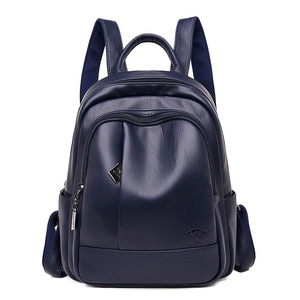 Zaino Antifurto Leggero in PU Personalizzato <span class=keywords><strong>per</strong></span> Ragazze e Giovani Donne, Stile Elegante e Morbido <span class=keywords><strong>per</strong></span> Uso Quotidiano, Vendita all'Ingrosso - Product Image 1