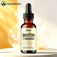 Gouttes de Biotine Liquides Aromatisées Menthe Végétaliennes B2B Faible MOQ OEM 5000mcg pour Adultes – Bénéfices Beauté – Dropshipping