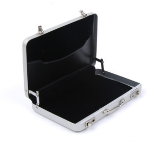 Caja de almacenamiento de aluminio para tarjetas de crédito, Mini maleta, tarjetero, joyero, Organizador - Product Image 5