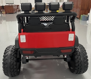 <span class=keywords><strong>Camión</strong></span> biplaza eléctrico unisex para niños de 2 a 4 años, 3 a 8 años, rueda grande, 4 motores, coche de plástico alimentado por batería - Product Image 4