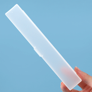 SUNSHING Plastic <b>Toothbrush</b> Storage Box Empty Toothpaste Containers Makeup Brush Travel Case for <b>Toothbrush</b> Pencil Organizer - Product Image 4