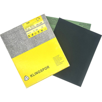 Klingspor 9 "* 11" PS11 feuille de papier de verre en carbure de silicium papier de sable imperméable papier abrasif abrasif