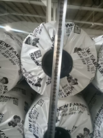 Filet de protection pour balles de foin 100% HDPE vierge stabilisé aux UV, filet agricole pour ensilage pour presse à balles ronde, taille personnalisée pour la ferme