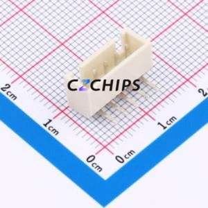 ZX-HA2.54-5PWZ-GW Wire-to-<b>Board</b> <b>Pin</b> Header Bent Lead Through Hole,P=2.5mm Connector 1x5P 2.5mm Right Angle Insert 5P - Product Image 1