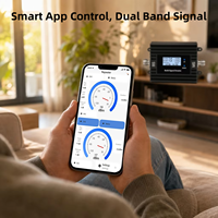 Amplificador de Señal EasyBoost BF-CA/500K 850/AWS1700MHz con Ganancia de 72dB, Repetidor, Aplicación Tuya Smart, 2G 3G 4G 5G GSM LTE para Hogar, Oficina, Auto, Interiores