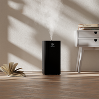 Diffuseur de parfum sans eau en métal de 800 ml |   Contrôle WiFi |   Couverture de 3000 m³ |   Diffuseur d'arômes HVAC pour usage commercial