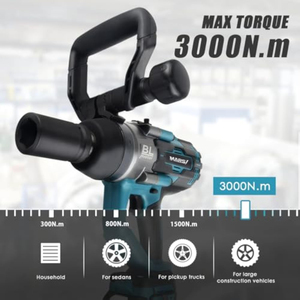 Elektrikli Anahtar OEM ODM MARS Yeni Gelen 3000NM Taşınabilir Çok Satan Elektrikli Tork Darbeli Anahtar Ayarlanabilir Torklu - Product Image 1