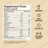 Poudre de smoothie protéiné à la crème vanille, mélange de boisson riche en protéines, marque privée, formule personnalisée, fabricant, fournisseur
