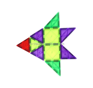 Tuiles Magnétiques Magiques Bonne Éducation Blocs Jouets pour Enfants - Product Image 2