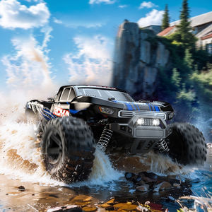 سيارة تسلق التحكم عن بعد SMRC بمقياس 1:14 - شاحنة وحش عالية السرعة للطرق الوعرة مع أضواء وصوت ورش، قناتان، مدى 120 متر - Product Image 4