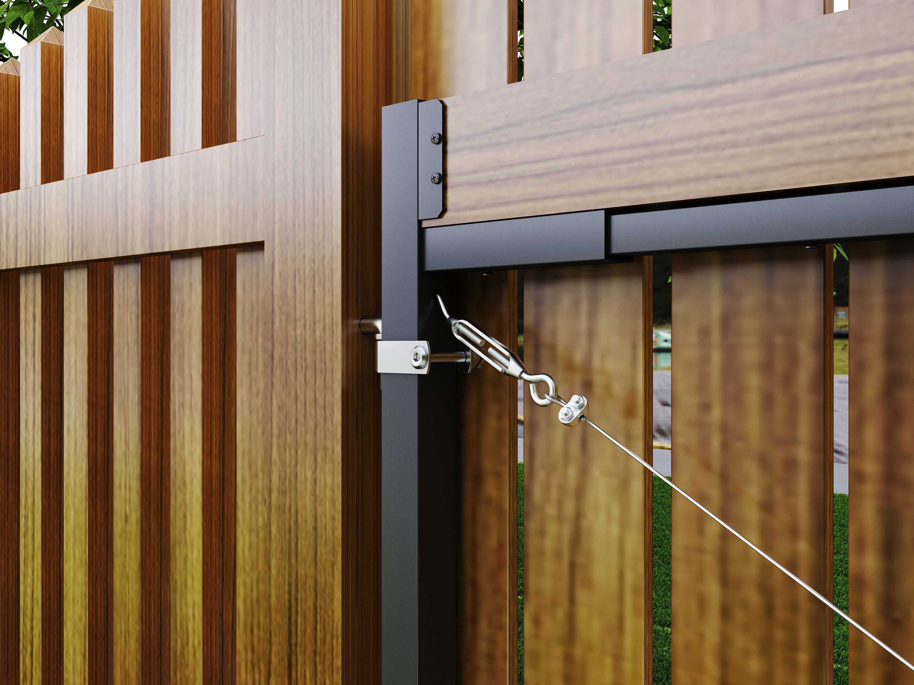 Modern Wrought Iron Garden Gate | Durable, Weather-Resistant & Eco-Friendly