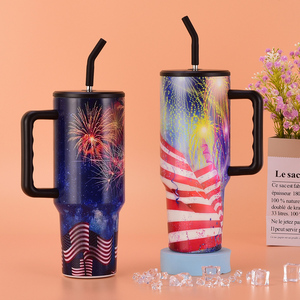 Ý tưởng sản phẩm mới 2026 công suất lớn đơn giản Tumblers Logo OEM/ODM thể thao ngoài trời bán buôn 40oz màu 3D Tumbler - Product Image 2