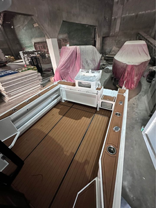 8.5m/28FT walbaround della fabbrica di alluminio personalizzato <span class=keywords><strong>barca</strong></span> da pesca profondo v scafo con cuccetta e servizi igienici completamente adatti per la vendita - Product Image 4