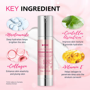 Productos coreanos para el cuidado <span class=keywords><strong>de</strong></span> la piel y la belleza, suero <span class=keywords><strong>de</strong></span> microagujas faciales, colágeno y Centella Asiatica, hidratante y reafirmante, 50ml, OEM - Product Image 4