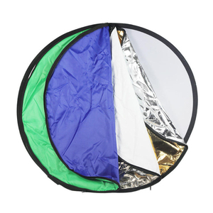 ReFutuna 43 ''110cm Tableau réflecteur de photographie portable 7 1 Kit de diffuseur de réflecteurs pliables Sac de transport pour utilisation en studio léger - Product Image 1