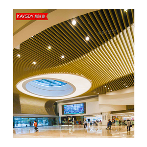 Conception de <span class=keywords><strong>plafond</strong></span> intérieur suspendu métal aluminium bande linéaire déflecteur faux <span class=keywords><strong>plafond</strong></span> pour salon lavage de voiture atelier d'entretien - Product Image 4