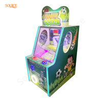 Jeux d'arcade Happy Soccer à pièces pour enfants, simulateur de tir de football pour la course