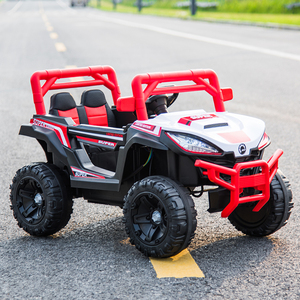 Auto Eléctrico <span class=keywords><strong>de</strong></span> Juguete Unisex para Niños <span class=keywords><strong>de</strong></span> 2 a 4 Años, Control Remoto, Asiento <span class=keywords><strong>de</strong></span> Cuero, Función MP3, Material Plástico, Luz LED - Product Image 4