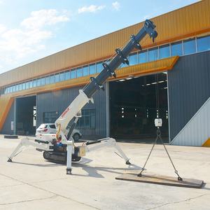 מיני עגור 1.2ton-12 טון גז מיני מונע קרולר עכביש - Product Image 3