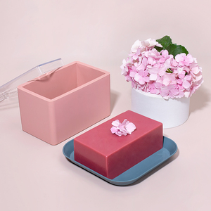 Khuôn làm xà phòng silicon hình chữ nhật cỡ lớn, có thể tùy chỉnh logo - Product Image 5