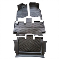 Accessoires automobiles OEM, tapis de sol de voiture en caoutchouc TPE robuste 7 places, antidérapant, protection toutes saisons, 3 pièces pour Trumpchi M6 PRO