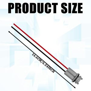 T10 T13 T15 車用ランプホルダー LED電球ベースアダプター 車用LEDライト ラバーソケット メスコネクター 車用ライトソケットアクセサリー - Product Image 2