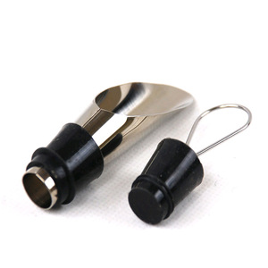2 in 1 in Acciaio Inox Bottiglie di Liquore di Vino Aera Beccuccio e Tappo Versatore Vino Pourer Tappi Funnel Bottiglia Di Vino Versatore - Product Image 6