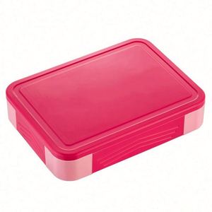 Lonchera Bento de Plástico para Niños, con Diseño de Dibujos Animados, Personalizable, Apta para Microondas, Libre de BPA, 5 Compartimentos, Hermética, Multifuncional, para la Escuela - Product Image 4