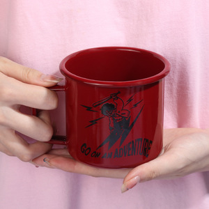 แก้วกาแฟเคลือบเคลือบเคลือบขนาด350มล. สไตล์ยุโรปขายส่ง