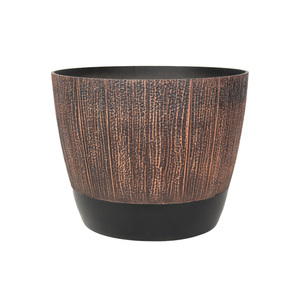 Phong Cách Mộc Mạc Nhựa Gỗ Whiskey Thùng Chậu 16-20 Inches Home & Vườn Chậu Hoa Bán Buôn - Product Image 6