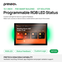 Barre Luminose LED per Tablet da Sala Riunioni, Schermo HD Incell 12V 24V RS485 Android 16 POE, Schermo a Parete POE NFC OEM GMS