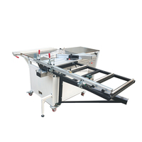 Scie à table pliante avec table d'extension coulissante pour un traitement précis des panneaux de bois