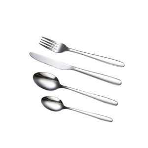 Thanh Lịch Mịn Và Sáng Bóng Phương Tây Bạc Bộ Hiện Đại Nhiệm Vụ Nặng Nề Thép Không Gỉ Cưới <span class=keywords><strong>Flatware</strong></span> - Product Image 5