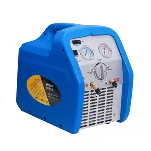 AC Refrigerant Recovery Machine Unit for Recycling Liquid and Vapor for Automotive Air Conditioner and Household HVAC