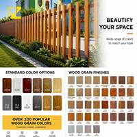Panneau de clôture en tube carré vertical en alliage d'aluminium, écran d'intimité pour jardin, revêtement poudré, couleur personnalisée moderne RAL