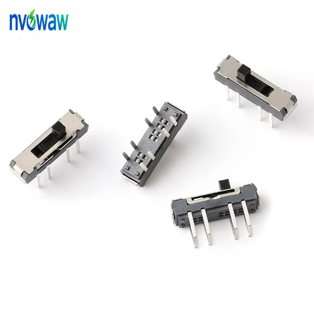 Mini Slide Switch MSS23D19 2P3T Vertical 8 Pin Double Row 4V 300mA 10000 Cycle