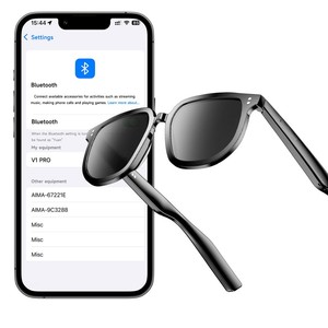 2025 kính thông minh mới | ai trợ lý giọng nói gọi | ảnh giọng nói/video và điều khiển âm nhạc | Kính râm không thấm nước - Product Image 3