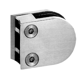 Thiết Kế Hiện Đại Thép Không Gỉ Kính Vuông Kẹp Chủ Cho Lan Can Gương Hoặc Satin Kính Không Khung D-Hình Dạng Kẹp Khung - Product Image 2