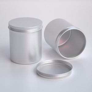 Boîte en métal de grande capacité, emballage alimentaire, conteneur durable et écologique, boîtes rondes en aluminium vides de 500 ml - Product Image 3