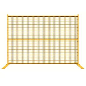 Vallado temporal de malla de alquiler <span class=keywords><strong>para</strong></span> constructores de <span class=keywords><strong>perros</strong></span> de ganado australiano <span class=keywords><strong>para</strong></span> patio de piscina perímetro naranja aluminio galvanizado precio barato - Product Image 5