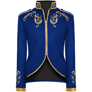 Renaissance Palace – Costume Médiéval Brodé pour Homme et Garçon : Frac de Gentleman, Smoking de Prince, Tunique de Marié, Style Vintage et Noble - Product Image 2