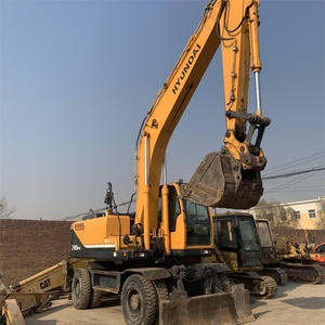 Excavadora Usada Original Hyundai 210w-9 de 21 Toneladas, Excavadora de Ruedas Usada Hyundai 210w-9 para Construcción - Product Image 2