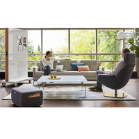 Diseño Comercial, Materiales Personalizados, Gran Espacio de Almacenamiento, Diseño de Oficina Flexible, Área de Descanso Multiestilo, Suministros de Oficina Humanizados
