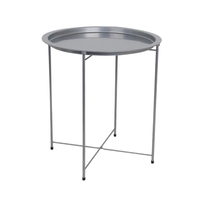 Table basse pliante en métal au design moderne pour salon, meubles de maison en provenance de Chine KC-T0508