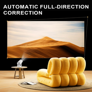 Dazzler hy300 Cộng Với Siêu Ngắn Ném 4K Projector-Di Động Thông Minh Nhà Rạp Chiếu Phim Với <span class=keywords><strong>Android</strong></span> <span class=keywords><strong>Wifi</strong></span> Bluetooth Cho Phim Imax - Product Image 4