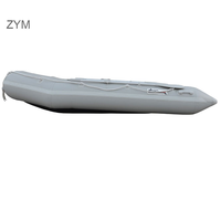 Bateaux de pêche gonflables pliables de 2 à 5 mètres, vente en gros, certification CE, fabrication OEM, bateaux gonflables portables, sur mesure