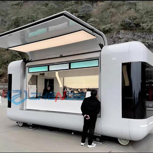 Food Truck Moderno per Esterni Economico, Rimorchio per Waffle e Crêpe con Cucina Completa, per Dessert, Pancake e Ciambelle - Product Image 5