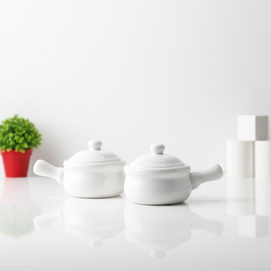 Olla de cerámica esmaltada multicolor personalizada de gran venta, apta <span class=keywords><strong>para</strong></span> cocinas de inducción, con mango largo, de gres, OEM - Product Image 1